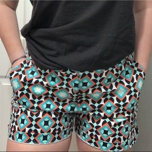 Crown & Ivy Pattern Shorts
